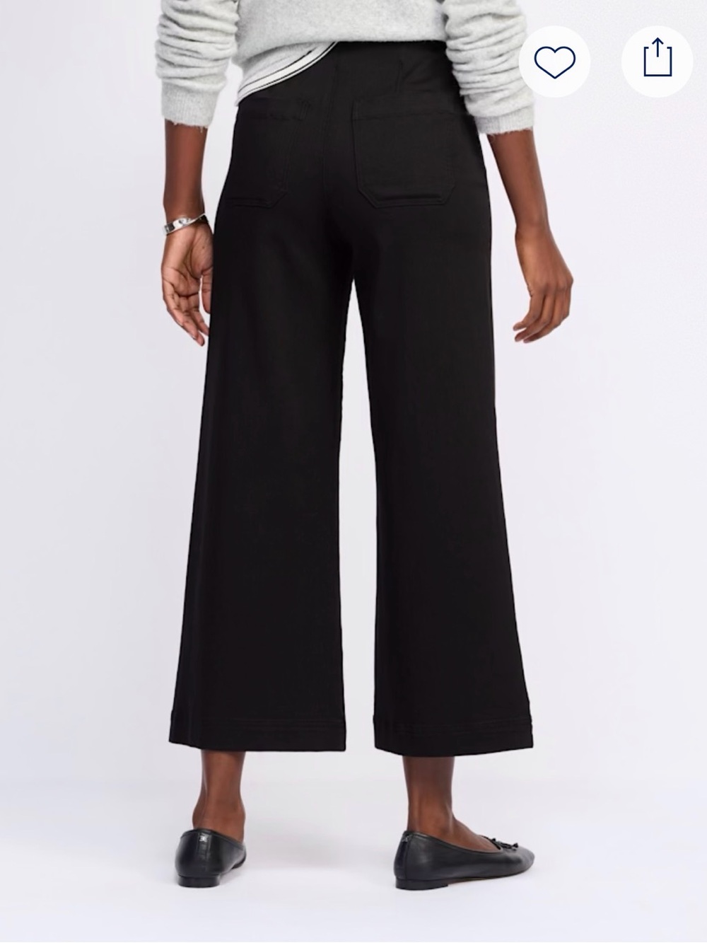 Stitch Fix Freestyle Noelle Pull-On High Rise Wide Leg Pants - Picture 2 of 3